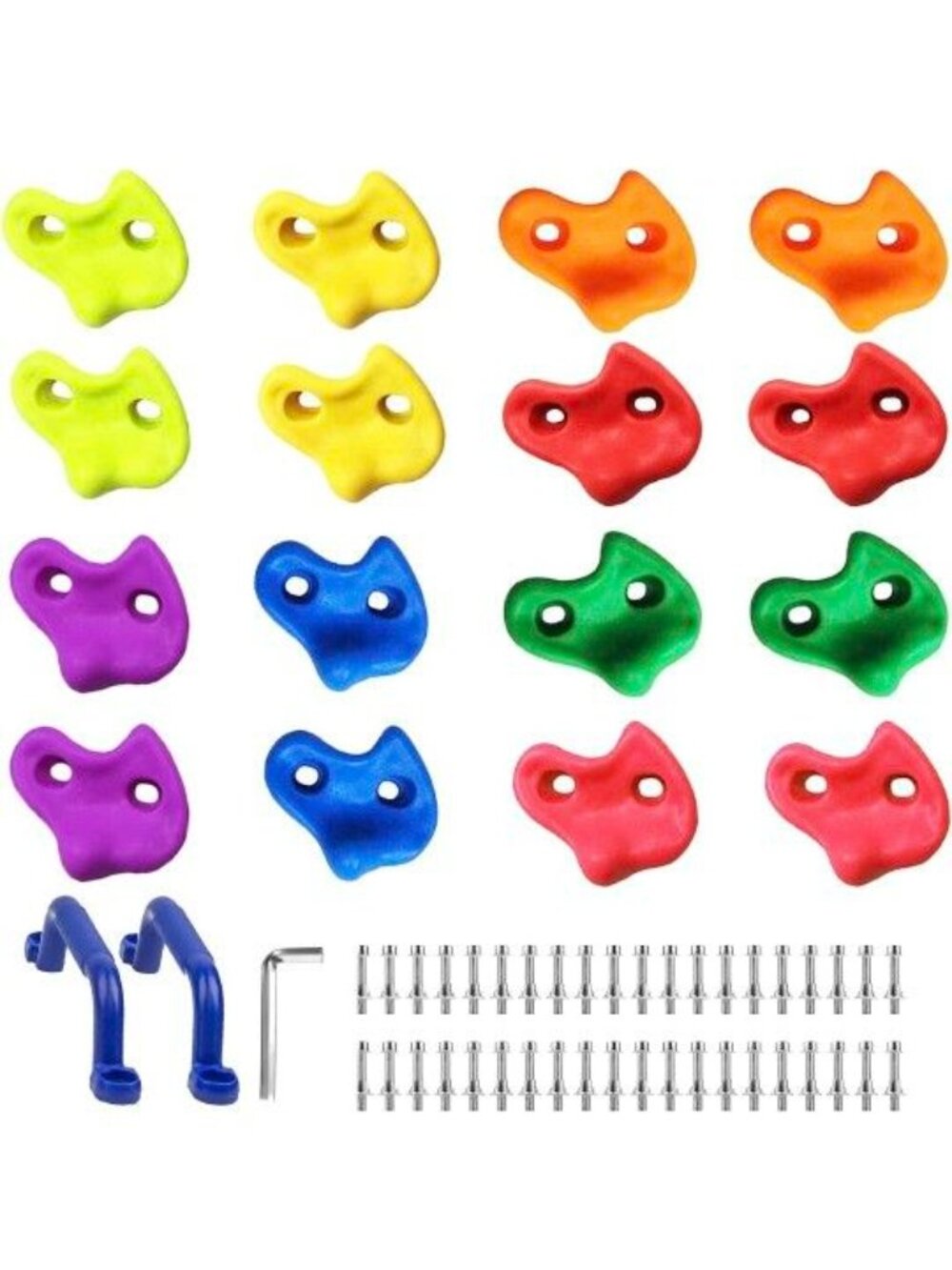 Set Of 16 Climbing rocks New And Unused - REQUIRES UPGRADED SHIPPING